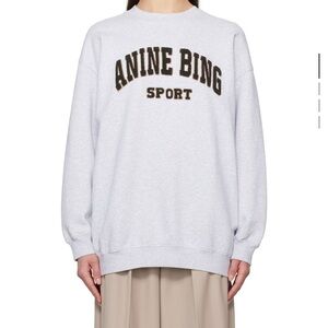 Anine Bing - Gray Tyler Sweatshirt - Small